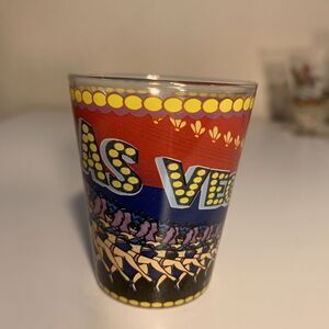 vintage las vegas shot glass
